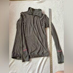 Lululemon Pace Pusher 1/2 Zip Pullover Reflective Womens​